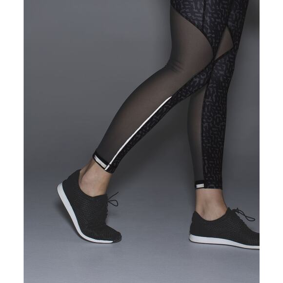 Lululemon Running in the City 7/8 Tight in Heathered Net Pop Leggings Size 6 - Picture 3 of 9
